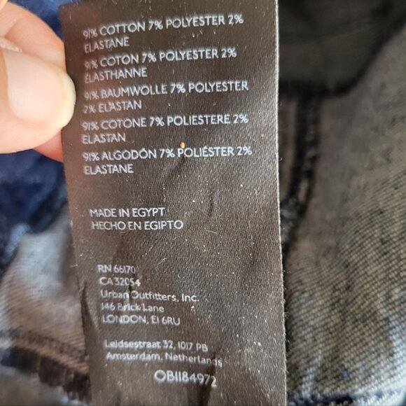 We The Free Jayde Flare Jeans Dark Blue Size 31 - Picture 10 of 10